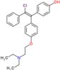 4-[(E)-2-chloro-1-{4-[2-(diethylamino)ethoxy]phenyl}-2-phenylethenyl]phenol