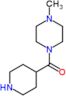 1-methyl-4-(piperidin-4-ylcarbonyl)piperazine