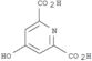 2,6-Pyridinedicarboxylicacid, 4-hydroxy-