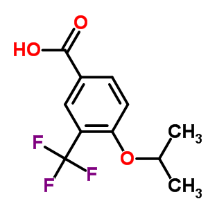 4-(1-Methylethoxy)-3-(trifluoromethyl)benzoic acid