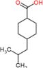 4-(2-methylpropyl)cyclohexanecarboxylic acid
