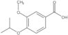 3-methoxy-4-(propan-2-yloxy)benzoic acid