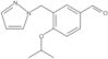 4-(1-Methylethoxy)-3-(1H-pyrazol-1-ylmethyl)benzaldehyde