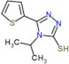 4-(1-methylethyl)-5-thiophen-2-yl-2,4-dihydro-3H-1,2,4-triazole-3-thione