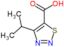 Acide 1,2,3-thiadiazole-5-carboxylique, 4-(1-méthyléthyl)-(9CI)