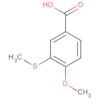 Benzoic acid, 4-methoxy-3-(methylthio)-