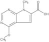 4-Methoxy-7-methyl-7H-pyrrolo[2,3-d]pyrimidine-6-carboxylic acid