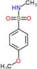 4-methoxy-N-methylbenzenesulfonamide