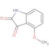 1H-Indole-2,3-dione, 4-methoxy-