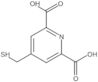 4-(Mercaptomethyl)-2,6-pyridinedicarboxylic acid