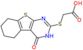 ácido [(4-oxo-3,4,5,6,7,8-hexahidro[1]benzotieno[2,3-d]pirimidin-2-il)sulfanil]acético