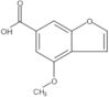 4-Methoxy-6-benzofurancarboxylic acid