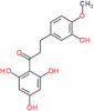 3-(3-hydroxy-4-methoxyphenyl)-1-(2,4,6-trihydroxyphenyl)propan-1-one
