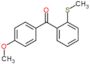 (4-methoxyphenyl)-(2-methylsulfanylphenyl)methanone