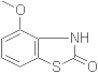 4-Methoxy-2(3H)-benzothiazolone