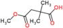 4-methoxy-2,2-dimethyl-4-oxobutanoic acid