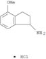 1H-Inden-1-amine,2,3-dihydro-4-methoxy-, hydrochloride (1:1)