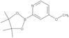 4-Methoxy-2-(4,4,5,5-tetramethyl-1,3,2-dioxaborolan-2-yl)pyridine