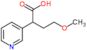 4-methoxy-2-(3-pyridyl)butanoic acid