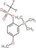 (4-methoxy-2-trimethylsilyl-phenyl) trifluoromethanesulfonate