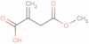 4-methyl hydrogen 2-methylenesuccinate