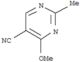 5-Pyrimidinecarbonitrile,4-methoxy-2-methyl-