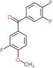 (3,4-difluorophenyl)(3-fluoro-4-methoxyphenyl)methanone