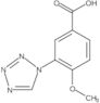 4-Methoxy-3-(1H-tetrazol-1-yl)benzoic acid