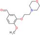 4-methoxy-3-(2-morpholin-4-ylethoxy)benzaldehyde