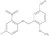 4-Methoxy-3-[(4-methyl-2-nitrophenoxy)methyl]benzaldehyde