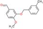 4-methoxy-3-[(3-methylbenzyl)oxy]benzaldehyde