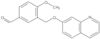 4-Methoxy-3-[(7-quinolinyloxy)methyl]benzaldehyde