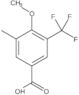 4-Methoxy-3-methyl-5-(trifluoromethyl)benzoic acid