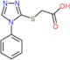 [(4-phenyl-4H-1,2,4-triazol-3-yl)sulfanyl]acetic acid