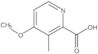 4-Methoxy-3-methyl-2-pyridinecarboxylic acid