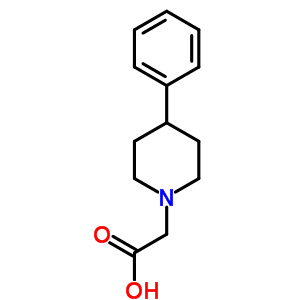 4-Phenyl-1-piperidineacetic acid