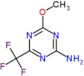 4-methoxy-6-(trifluoromethyl)-1,3,5-triazin-2-amine