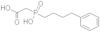 2-[Hydroxy(4-phenylbutyl)phosphinyl]acetic acid