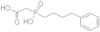 ((4-phenylbutyl)hydroxyphosphoryl)acetic acid
