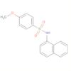 Benzenesulfonamide, 4-methoxy-N-1-naphthalenyl-