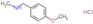1-(4-methoxyphenyl)-N-methyl-methanamine hydrochloride