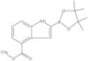 Methyl 2-(4,4,5,5-tetramethyl-1,3,2-dioxaborolan-2-yl)-1H-indole-4-carboxylate