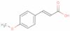 2-Propenoic acid, 3-(4-methoxyphenyl)-, (2E)-