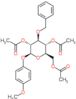 4-methoxyphenyl 2,4,6-tri-O-acetyl-3-O-benzyl-beta-D-glucopyranoside