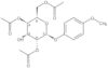 β-D-Galactopyranoside, 4-methoxyphenyl, 2,4,6-triacetate