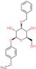 4-Methoxyphenyl 3-O-(phenylmethyl)-β-D-glucopyranoside