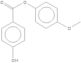 Benzoic acid, 4-hydroxy-, 4-methoxyphenyl ester