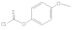 4-methoxyphenyl chlorothioformate