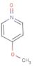 4-Methoxypyridine-N-oxide