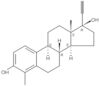 19-Norpregna-1,3,5(10)-trien-20-yne-3,17-diol, 4-methyl-, (17α)-